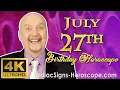 July 27 Zodiac Horoscope and Birt ay Personality July 27th Birt ay Personality Career Horoscope