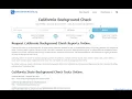 California Public Records Online Search Guide