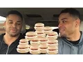 Eating Challenge 20 McDonalds Egg White McMuffin Challenge hodgetwins