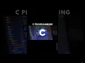 C language programming PPT Explanation
