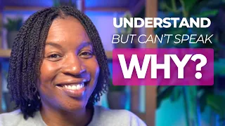You Understand English But Can't Speak — The Real Reason Nobody Explains