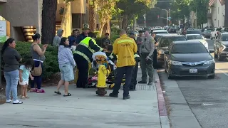 2 vehicle crash with injuries