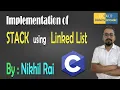 Linked List Implementation of Stack Data Structure Coders Arcade