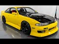 90 s Nissan Silvia S14 K s Right Hand Drive Yellow Sunburst - R Specialties