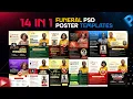 14-in-1 Complete Funeral PSD Template Pack - Create Professional Funeral Posters in Minutes