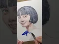 Lagu Nana Komatsu drawing 🫠 #art #draw #sketch #paint #watercolor #portrait