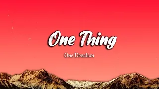 one direction one thing lyrics official lyrics video traply music