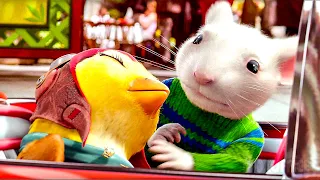 A Cute Mouse uses a Tiny Car Toy as a Car | Stuart Little 2 🔥 4K