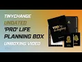 TinyChange Pro Undated Life Planning Box - unboxing