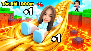 [ROBLOX] Mỗi Giây +1 Tóc Dài 1000 Mét Siêu Hài Hước🌈👩‍🦰JayGray Thử Thách Vượt Qua Chướng Ngại Vật