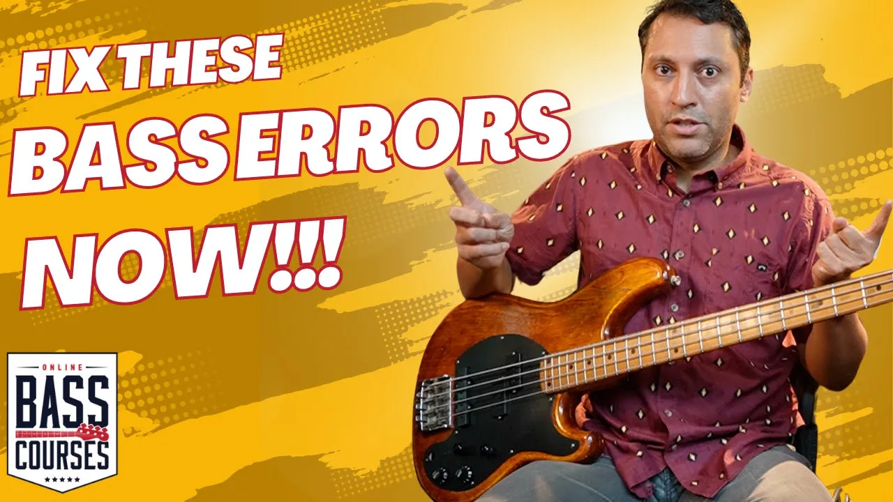 8 Criminal Bass Playing Errors!