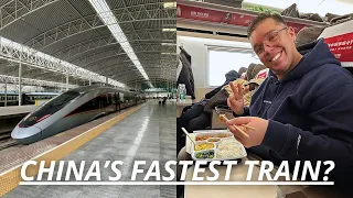 travelling on china s bullet train beijing to shanghai
