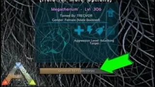 HOW TO DECREASE TIME FOR GESTATION PROCESS ARK SURVIVAL EVOLVED