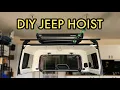 DIY Jeep Hardtop Hoist for under 20