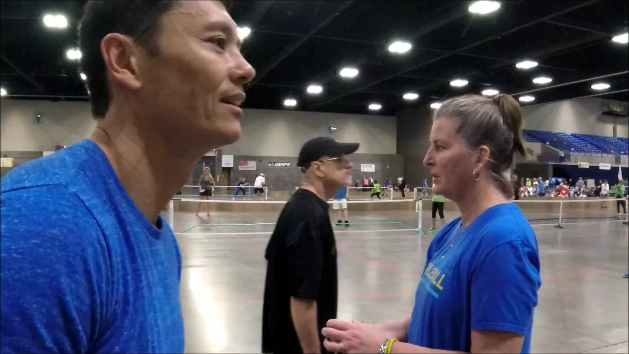 Mid America pickleball 4.5/5.0 MXD Brent Roy/Kris Carey V Larry Patrick/Rebekah Maddalena