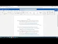MLA Works Cited (Microsoft Word - Online)
