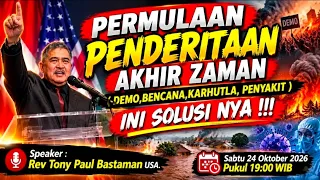 BANJIR, KARHUTLA, TORNADO, MEGATHRUST, MELANDA SELURUH DUNIA !!! DIMANA TUHAN ???