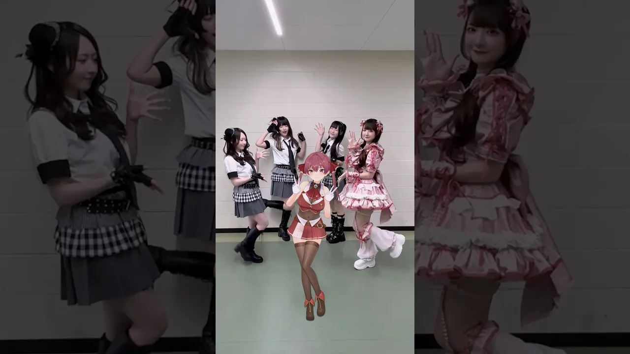 可愛すぎるアイドルと一緒にマリ箱踊ってみた?【きゅるりんってしてみて】#shorts #dance