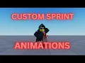 How to Make Custom Sprint Animations in Roblox Studio Shift Ctrl