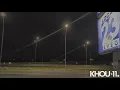 Lightning lights up the sky in Harlingen TX