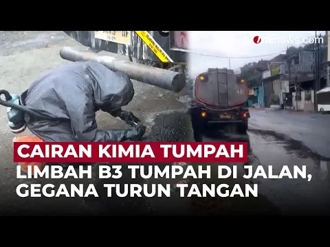 Update Cairan Kimia Tumpah di Bandung, Tim Gegana Ambil Cairan untuk Uji Sampel