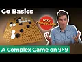 A More Complex Go Game on 9 9 with Commentary