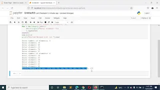 Python Program to Merge Two Lists and Sort it