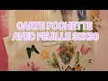 Download Lagu Une CARTE KDO AVEC UNE SEULE FEUILLE 30X30 et décorer avec PAPER DIE-CUT BOOK (OPTIONNEL) 💯 ACTION