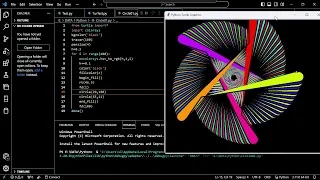Python Turtle Graphics Animation - Rollable Circle