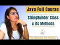 String Builder Class JAVA Placement Course