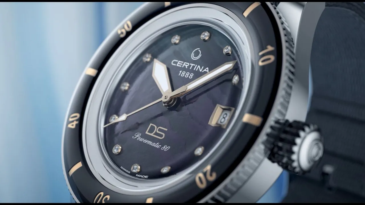 Certina 3d technical animation video