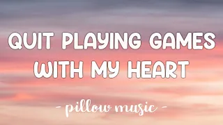 Download Quit Playin Games With My Heart - Backstreet Boys (Lyrics) 🎵 MP3