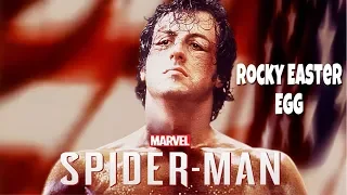 Spider-Man PS4 - Rocky Easter Egg