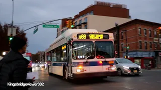 MTA New York City Bus 2013 New Flyer C40LF CNG 670 on the B68 Bus to Coney Island