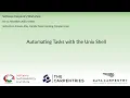 Python Software Carpentry workshop 10-11 Nov 2020 - Automating Tasks with the Unix Shell