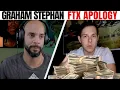 Graham Stephan FTX SCAM Apology Reacting to Millionaire YouTuber Apology