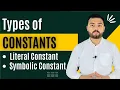 Constant-Literal Symbolic Constant in