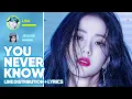 Download Lagu BLACKPINK - You Never Know (Line Distribution + Lyrics Color Coded) PATREON REQUESTED