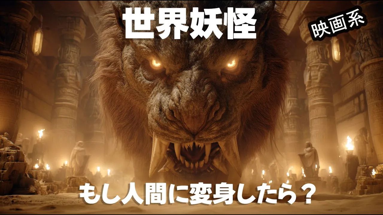 神話系 もし世界の妖怪が人間に変身したら?
