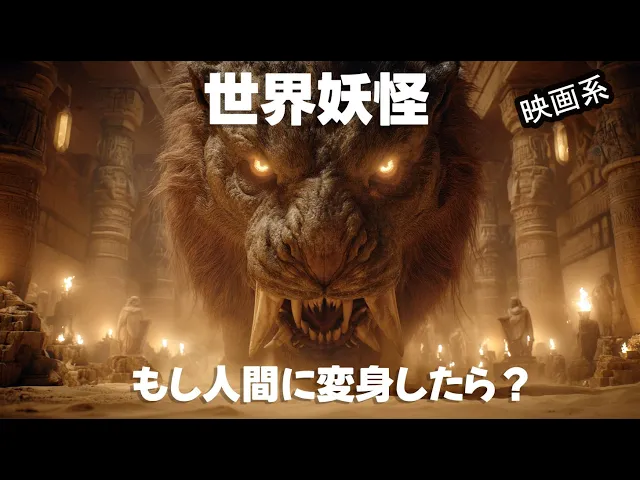 神話系 もし世界の妖怪が人間に変身したら?