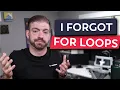 My Silly JavaScript Mistake - I FORGOT ABOUT FOR LOOPS