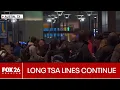 Long TSA lines at Austin airport