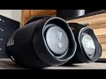 JBL Boombox 3 and 2 Ac mode indoor bass test 100%