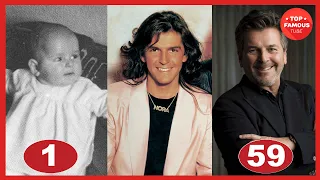 thomas anders transformation from 1 to 59 years old