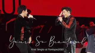 Download 201122 Krist \u0026 Singto - You're so beautiful #Fantopia2020 Day2 at IMPACT Muang Thong Thani MP3