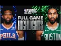 76ERS at CELTICS FULL GAME 5 HIGHLIGHTS April 28 2026