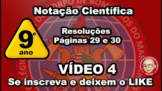VIDEO 4 - Notação Científica