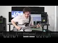 Bullet For My Valentine | Knives | Nik Nocturnal GUITAR COVER + Screen Tabs