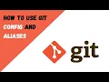Speed Up Your Git Workflow With Config And Aliases Git add commit push and log