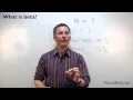 What is Beta - MoneyWeek Investment Tutorials